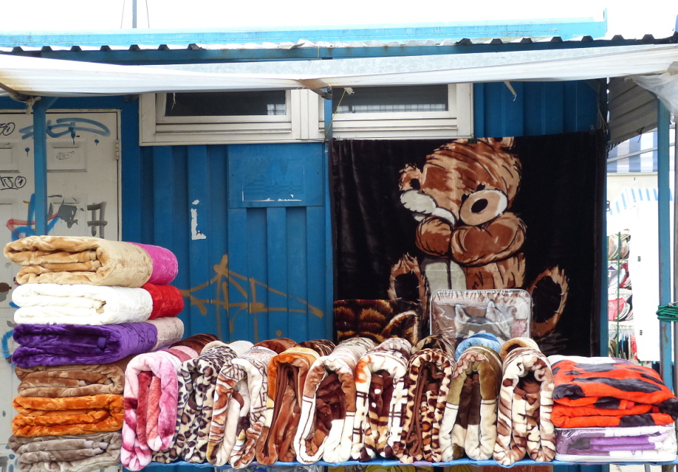 At the market