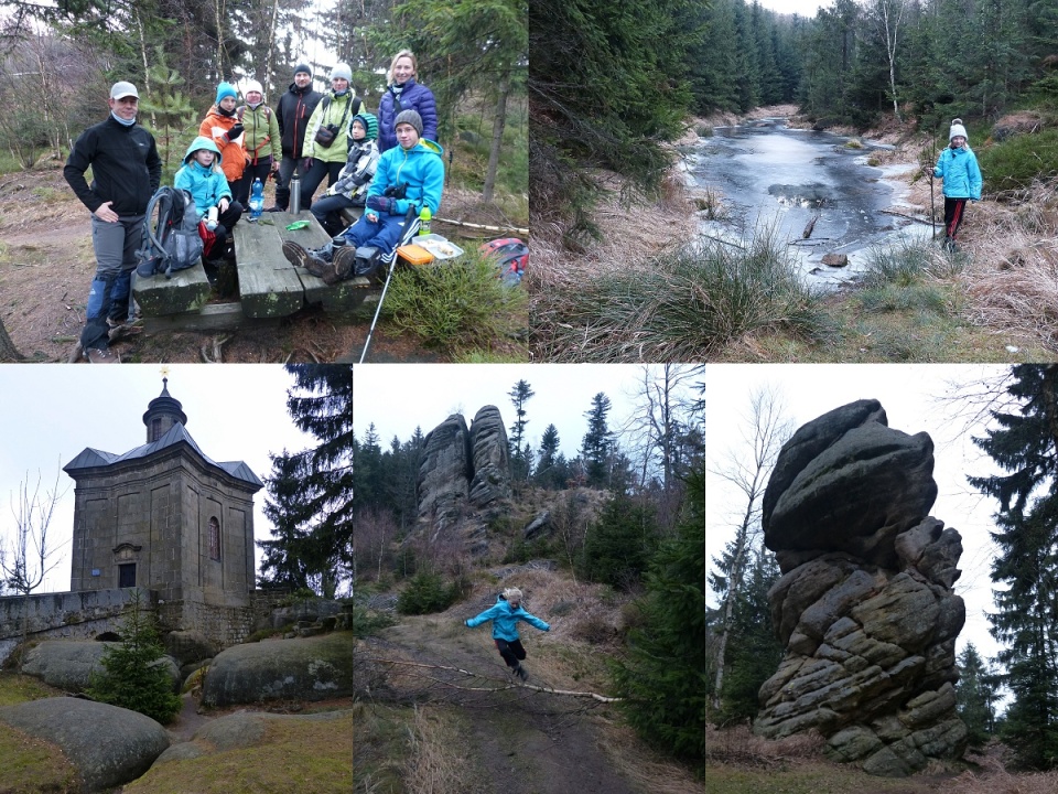 Hiking in Stolowe Mountains