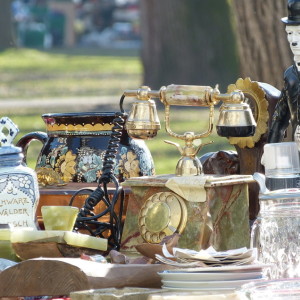 Flea market at Petersplatz