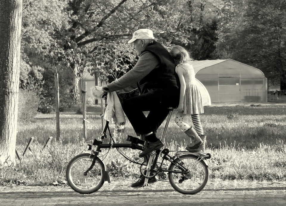 A ride with grandpa