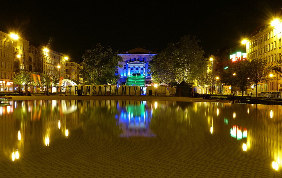 Poznań by night