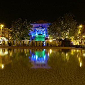 Poznań by night