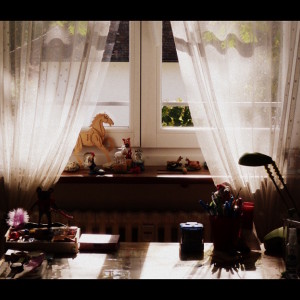Milena's desk