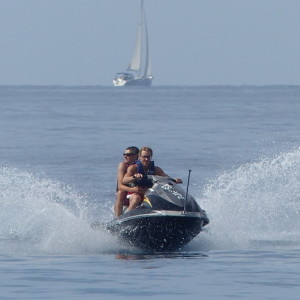 Having fun
