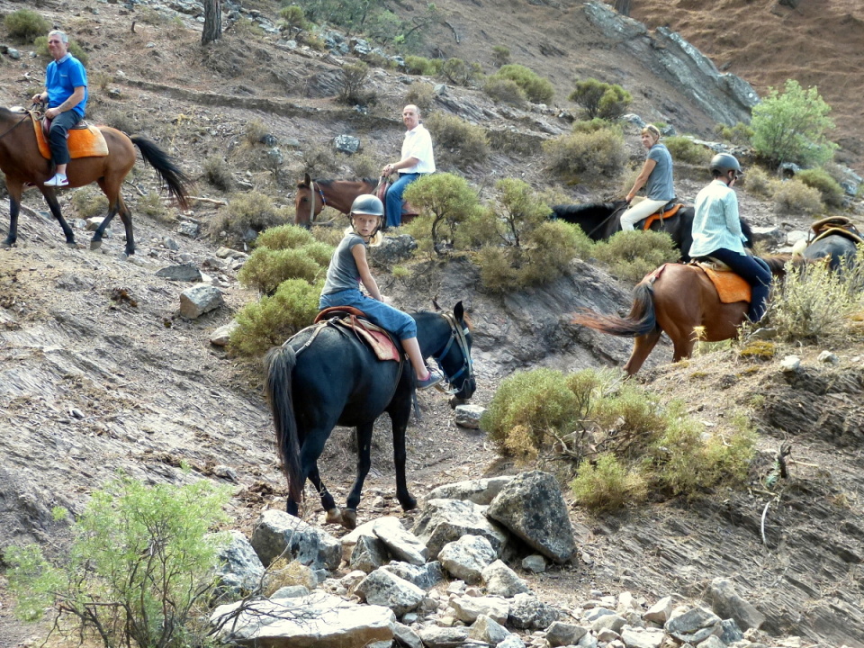 A horse trek to the ghost town