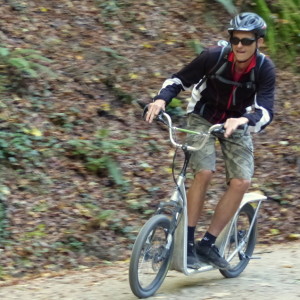 Trotti-Plausch at Wasserfallen