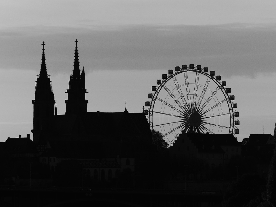 Temporary skyline of Basel