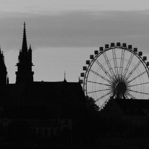 Temporary skyline of Basel