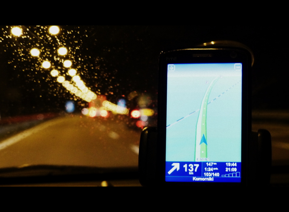 Driving home for Christmas.