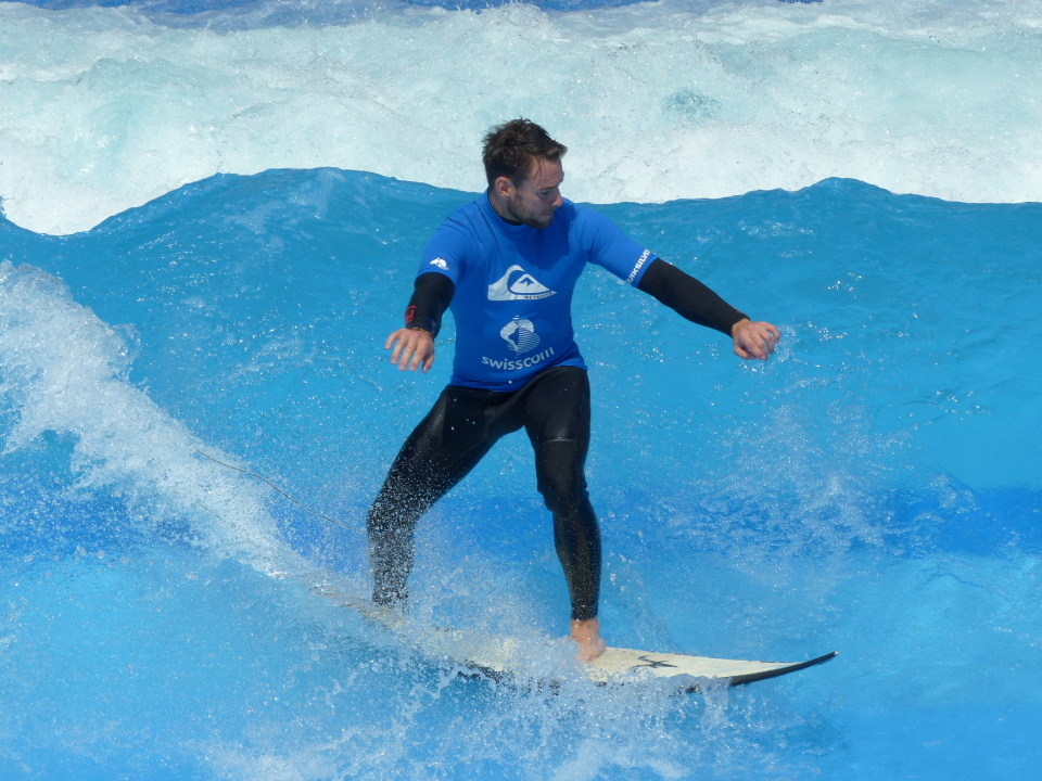 Surfing in Basel