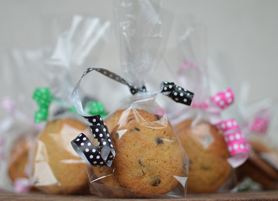 Home-made cookies ready for sale