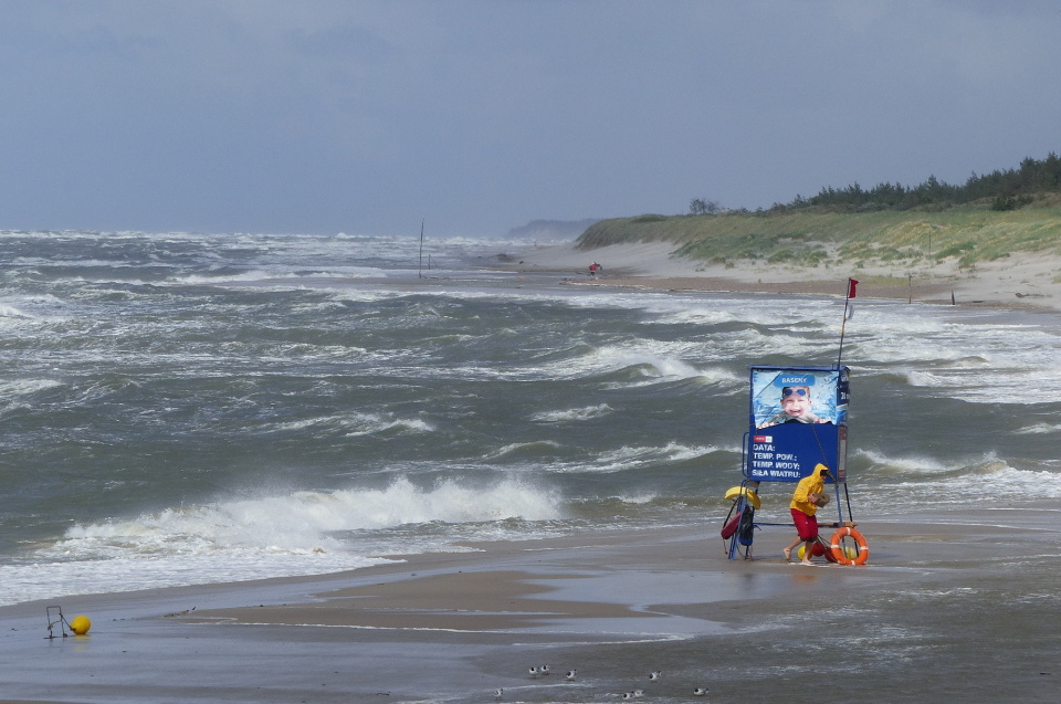 A dramatic change in weather