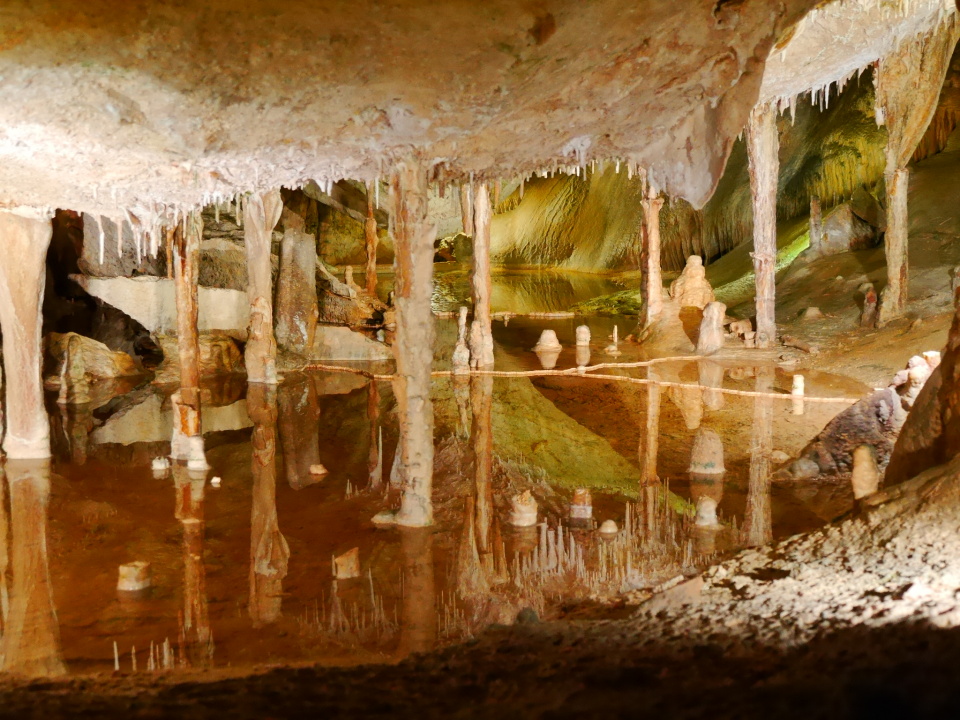Amazing smugglers' cave