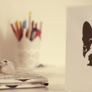  JB on the desk ...