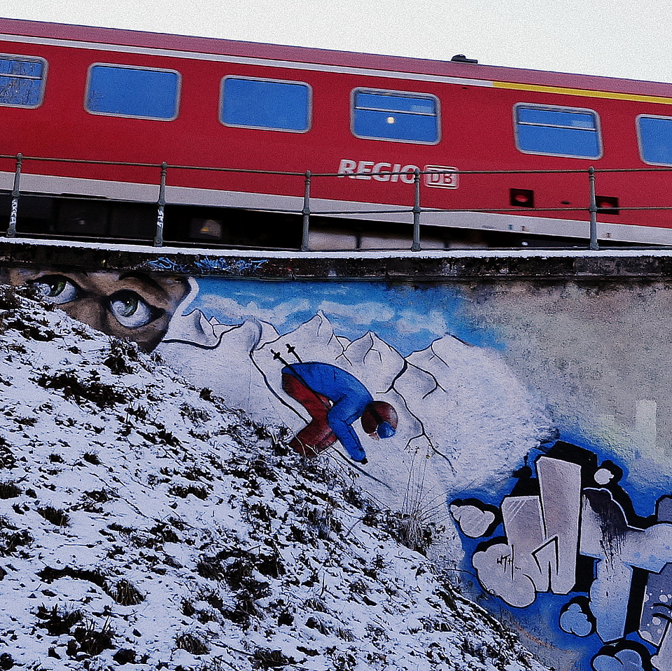 Winter graffiti