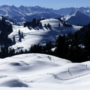 Winter hiking
