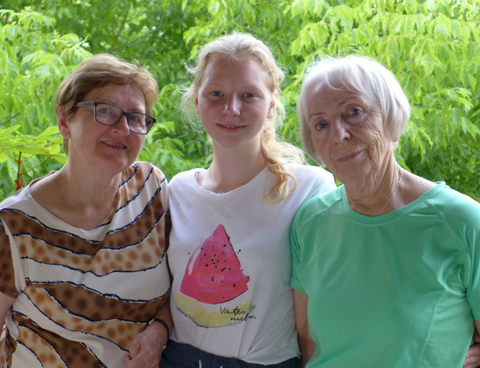 Grandmas have arrived  ...