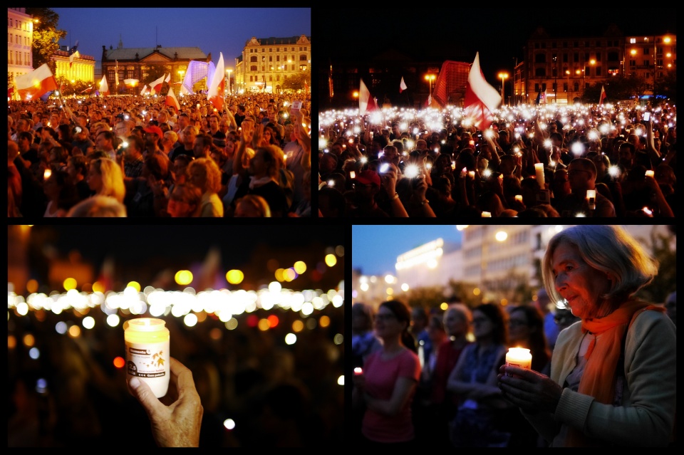   Mass protests  ...