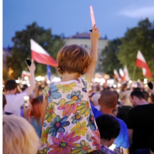 Young protesters