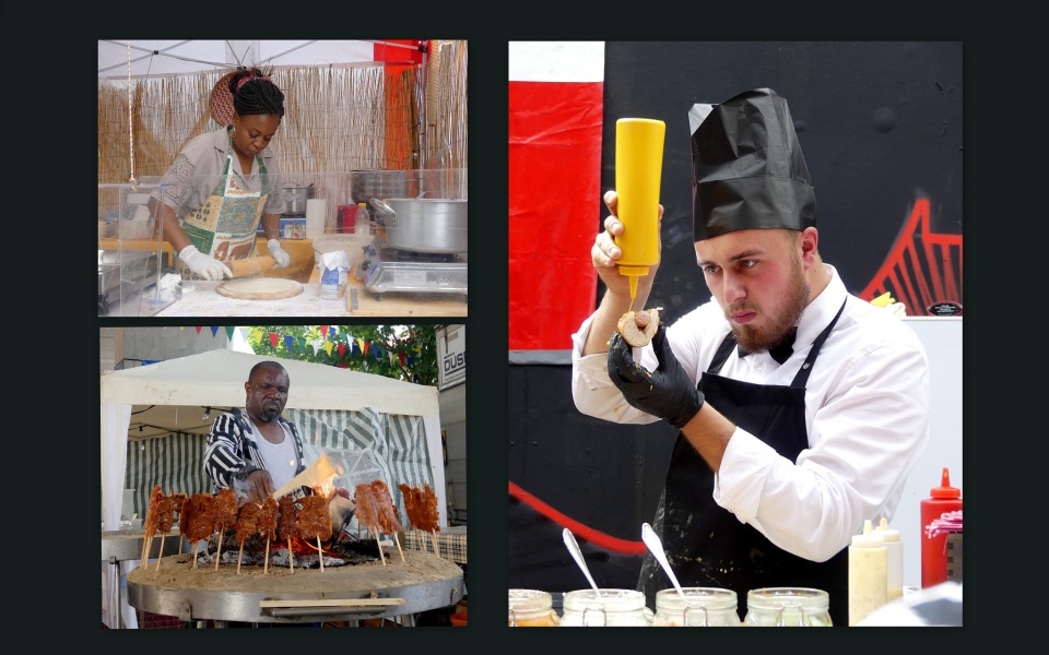 Street food festival in Solothurn