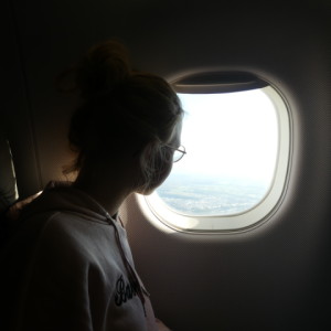 Flying home