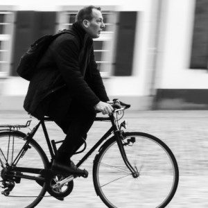  Commuter Biker Panning
