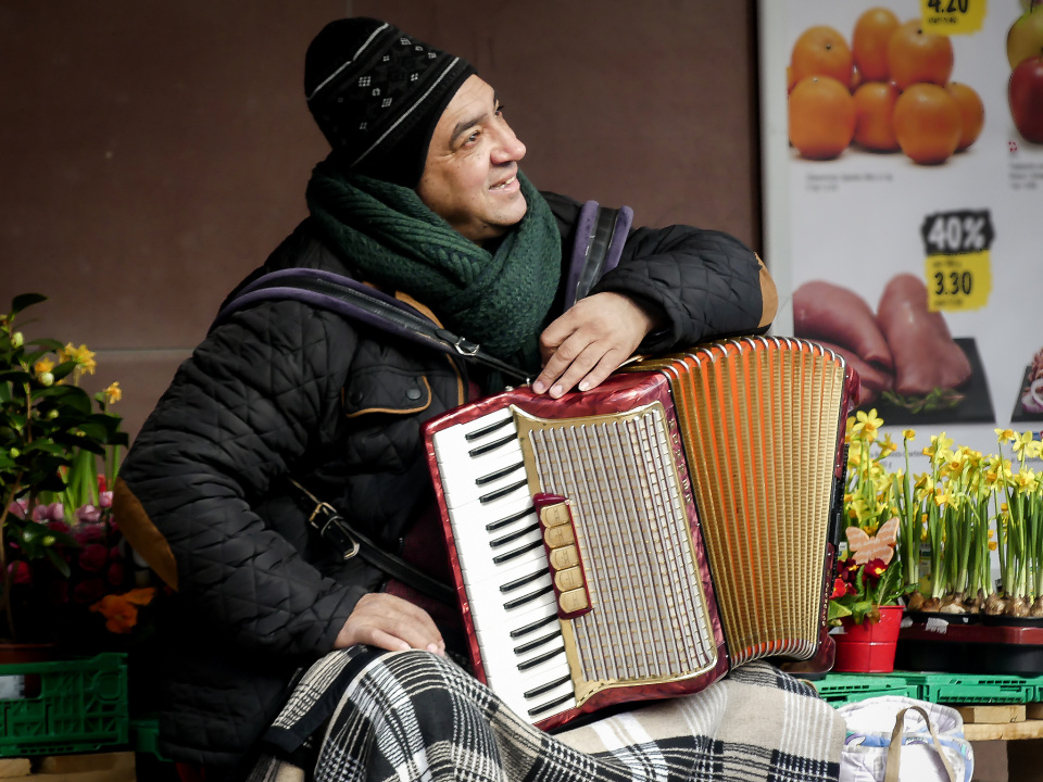 Local busker