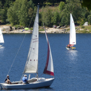 Sailing on Schluchsee