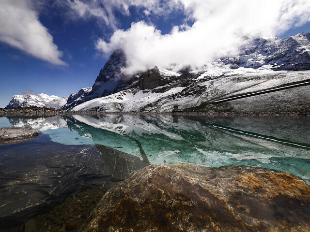 Hiking in the Alps