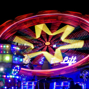 Back at the fun fair again