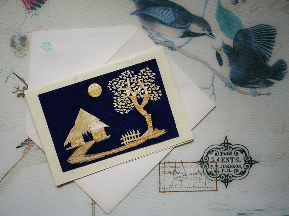  Got this lovely card ...