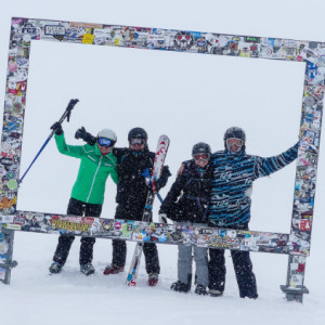 Keep calm and ski on