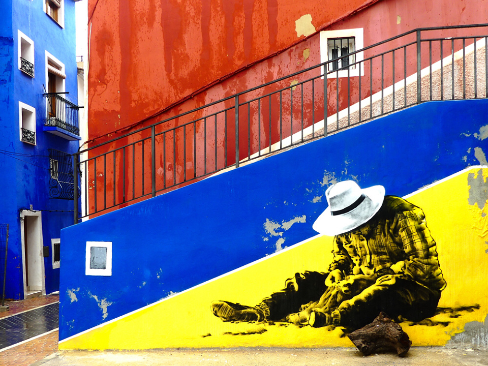 Street art of Villajoyosa