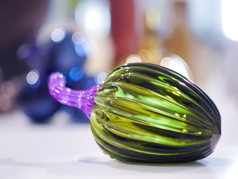 Glass deco fruit