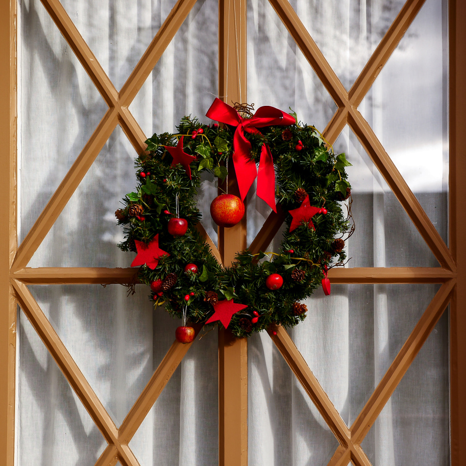 Another lovely door wreath