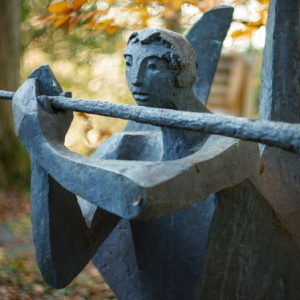 Art at the cemetery