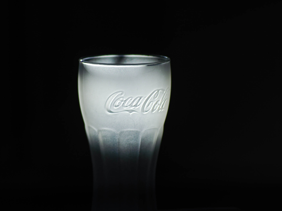An empty glass