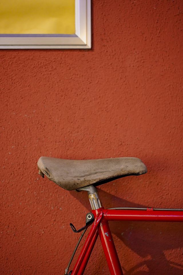 A red bike