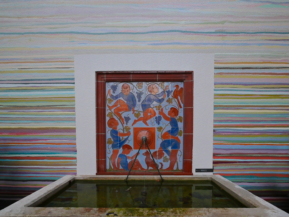 A fountain