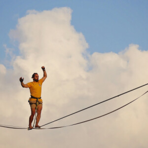 Up in the sky
