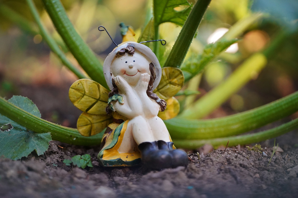 Little garden fairy