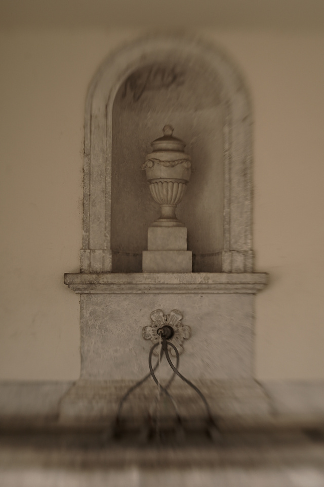 An old fountain