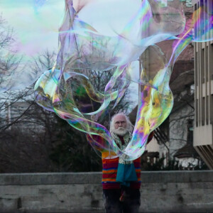 Local bubble man