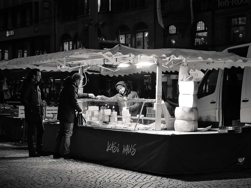 Cheese seller