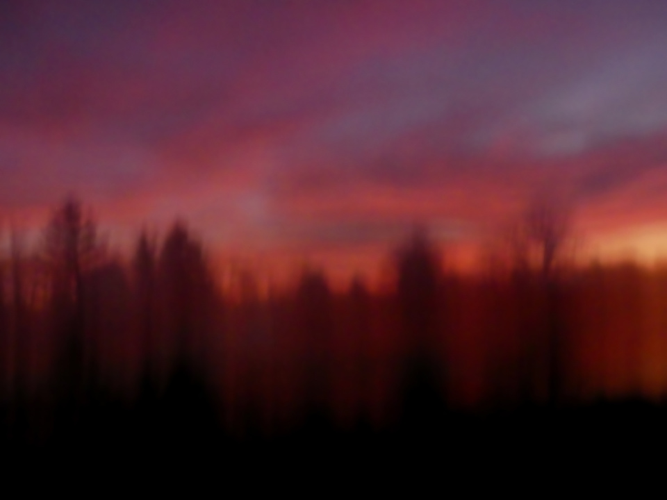 Red sky