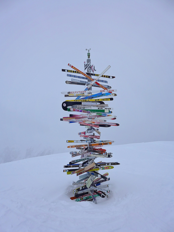 Skiing holiday