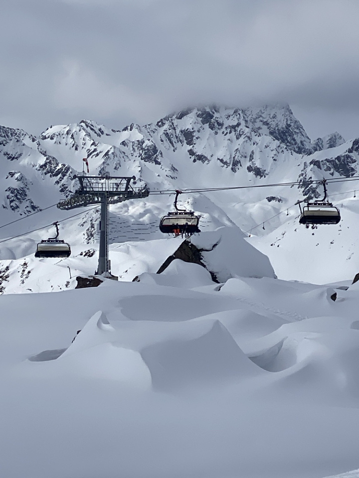 A perfect ski day