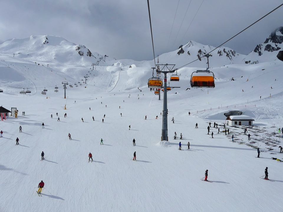 Skiing