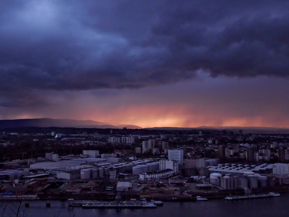 Stormy clouds