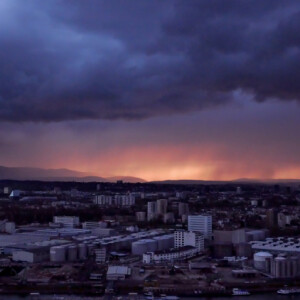 Stormy clouds